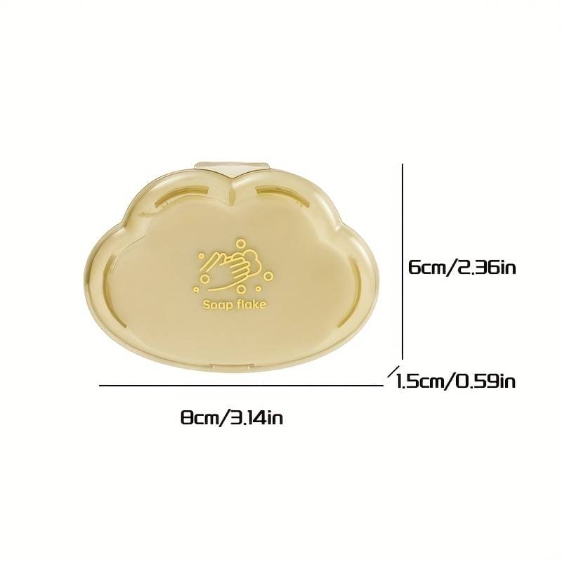 Set Of 50 Mini Paper Soap, Disposable Hand Paper Soap, Travel Soap Paper Sheet, Scented Slice Sheets, Pocket Soaps for Hand Wash Set Of 50 Mini Paper Soap, Disposable Hand Paper Soap, Travel Soap Paper Sheet, Scented Slice Sheets, Pocket Soaps for Hand Wash